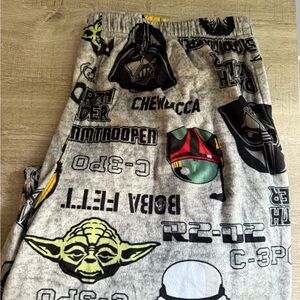 Star Wars Graphic Lounge Pants - Black, Yellow, Gray